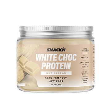 Snackn White Choc Protein Nut Spread 265g