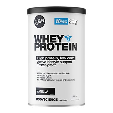 Body Science Whey Protein Vanilla 400g