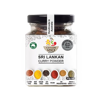 Ceylon Spice Heaven Sri Lankan Curry Powder 80g