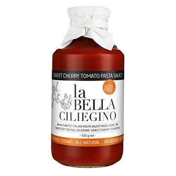 La Bella Ciliegino Pasta Sauce Sweet Cherry Tomato 520g x 6