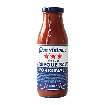Don Antonio Organic Barbeque Sauce Original 400g x 8