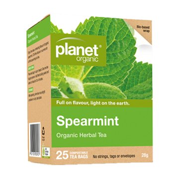 Planet Organic Spearmint Tea 25t-bags