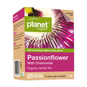 Planet Organic Passionflower Tea 25t-bags