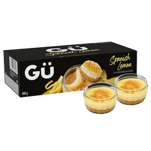 GU Spanish Lemon Cheesecakes (90g x 2) x 6