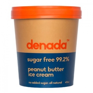 Denada Sugar Free Ice Cream Peanut Butter 475ml x 6