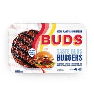Buds Plant-Based Burgers 113g 2pk