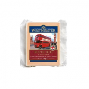 Westminster Rustic Red Grass Fed Cheese 150g x 10