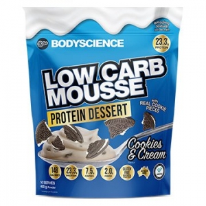 Body Science Low Carb Mousse Cookies and Cream 400g