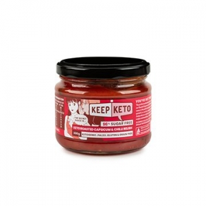 Keep Keto Roasted Capsicum and Chilli Relish 300g