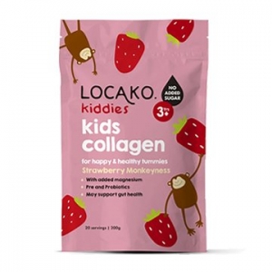 Locako Kids Collagen Strawberry Monkeylicious 200g