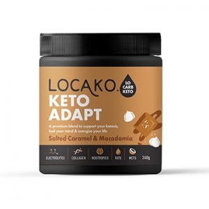 Locako Keto Adapt Salted Caramel & Macadamia 240g