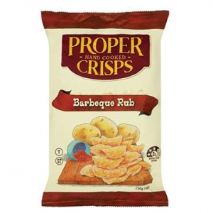 Proper Crisps Barbeque Rub 150g x 12