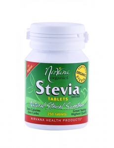Nirvana Organic Stevia 250tabs