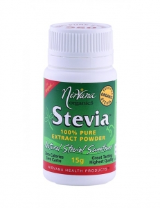 Nirvana Organic Stevia Extract Powder 15g