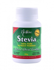 Nirvana Organic Stevia Extract Powder 30g