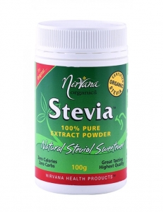 Nirvana Organic Stevia Extract Powder 100g