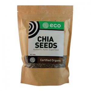 Eco Foods Organic Chia Seeds 500g
