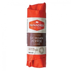 Papandrea Fine Foods Sichuan Pepper Salami 180g