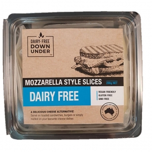 Dairy Free Down Under Mozzarella Style Slices 200g x 10