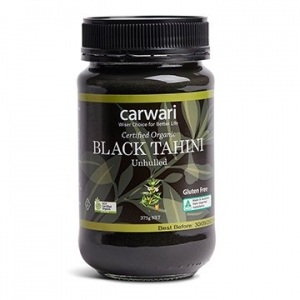 Carwari Organic Black Tahini Unhulled 375g