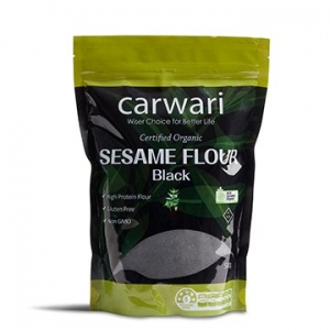Carwari Organic Sesame Flour Black 500g