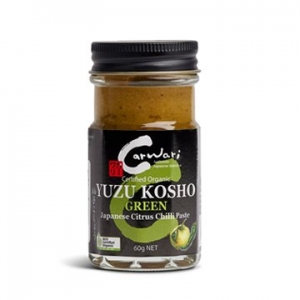 Carwari Organic Yuzu Kosho Green Citrus Chilli Paste 80g