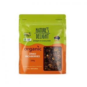 Natures Delight Organic Dried Incaberries 225g