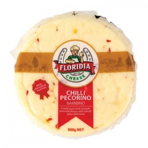 Floridia Cheese Fresh Pecorino with Chilli 500g