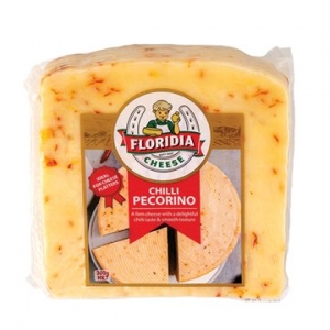 Floridia Cheese Pecorino Wedge with Chilli 300g