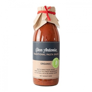 Don Antonio Organic Pasta Sauce Traditional 500g x 6