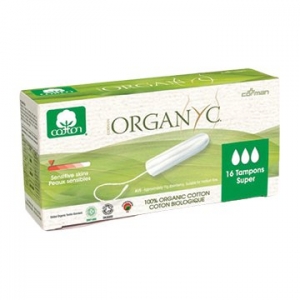 OYC Organic Tampons Super 16's