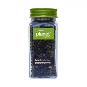 Planet Organic Black Pepper Whole 50g