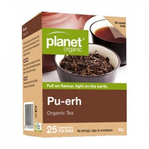 Planet Organic Pu-erh Tea 25t-bags