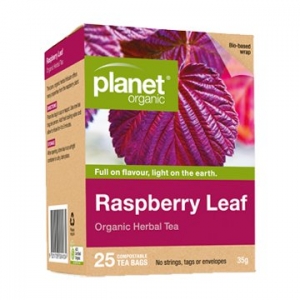 Planet Organic Raspberry Leaf Tea 25t-bags