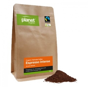 Planet Organic Coffee Espresso Intense Plunger Grind 250g