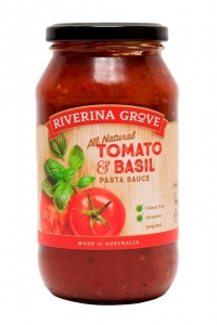 Riverina Grove Pasta Sauce Tomato & Basil  500g