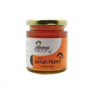 Raw Food Factory Organic Raw Jarrah Honey TA 30+ 250g