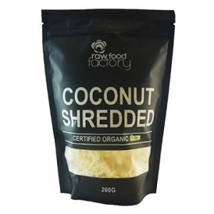 Raw Food Factory Organic Coconut Shredded 200g