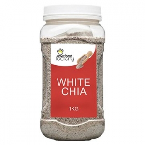 Raw Food Factory Chia Seeds White 1kg