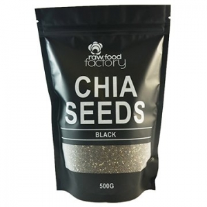Raw Food Factory Chia Seeds Black 500g