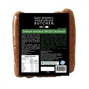 Suzy Spoons Garam Masala Spiced Sausage 370g x 6