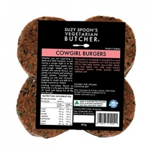 Suzy Spoons Cowgirl Burger Patties 400g