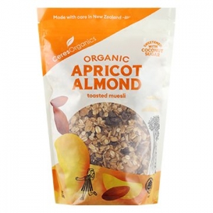 Ceres Organic Toasted Muesli Apricot Almond 700g