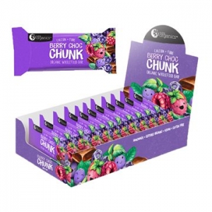 Nutra Organics  Berry Choc Chunk Bars 30g x 16