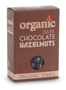 Organic Times Organic Dark Chocolate Hazelnuts 150g