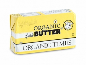 Organic Times Organic Butter Salted 250g x 24