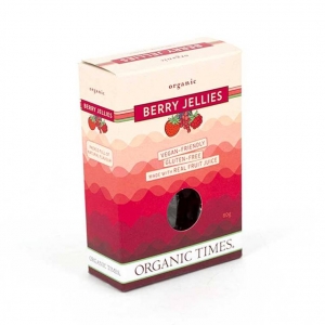 Organic Times Organic Berry Jellies 80g