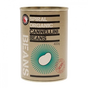 Spiral Organic White Cannellini Beans 400g