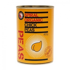 Spiral Organic Chickpeas 400g