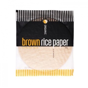 Spiral Organic Brown Rice Paper 200g